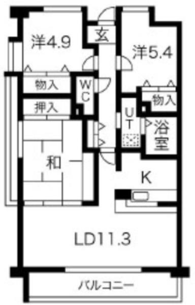 間取図(平面図)