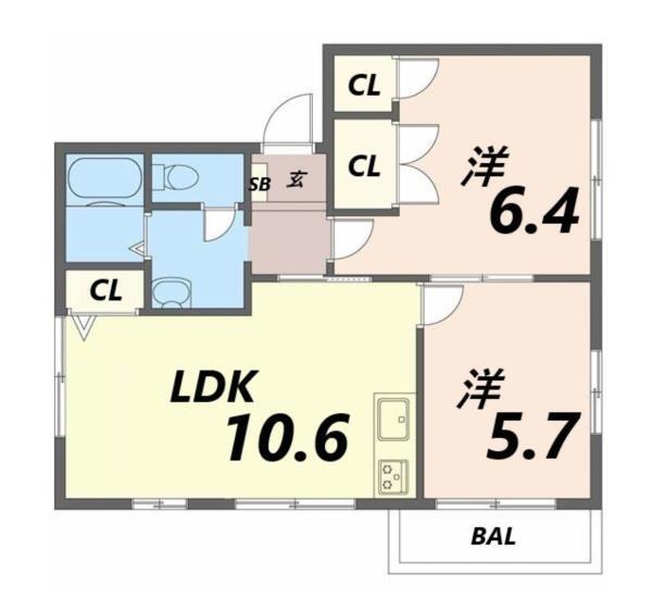 間取図(平面図)