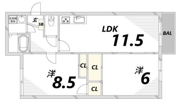 間取図(平面図)