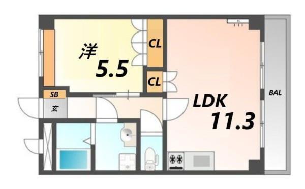 間取図(平面図)