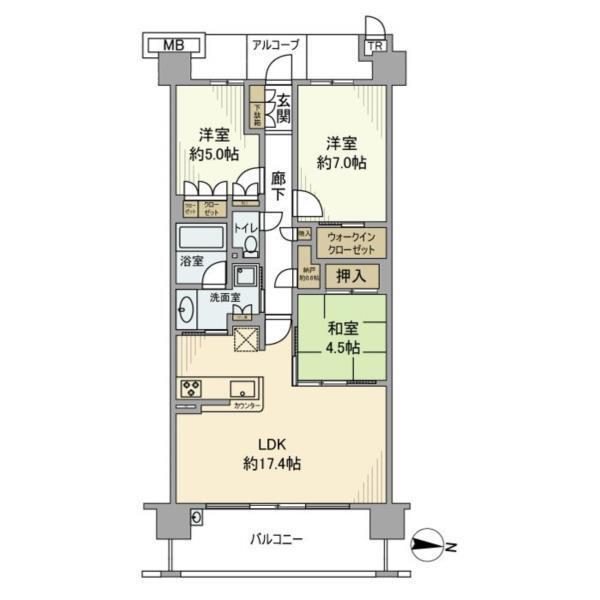 間取図(平面図)