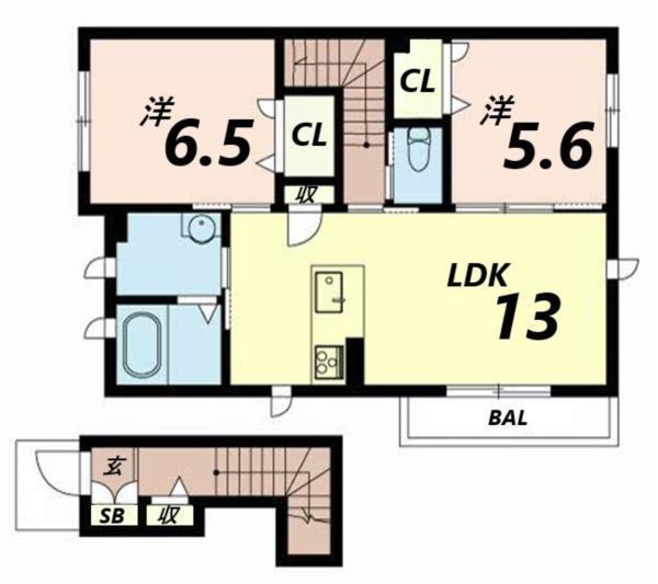 間取図(平面図)