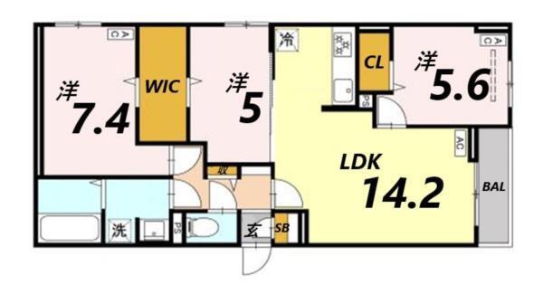 間取図(平面図)
