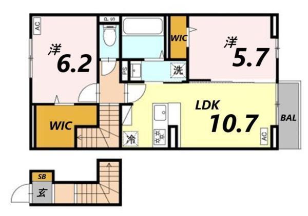 間取図(平面図)