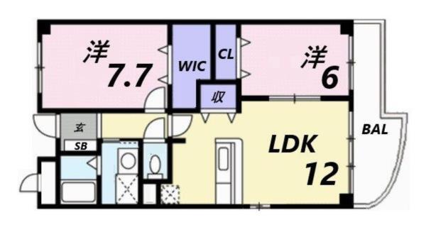 間取図(平面図)