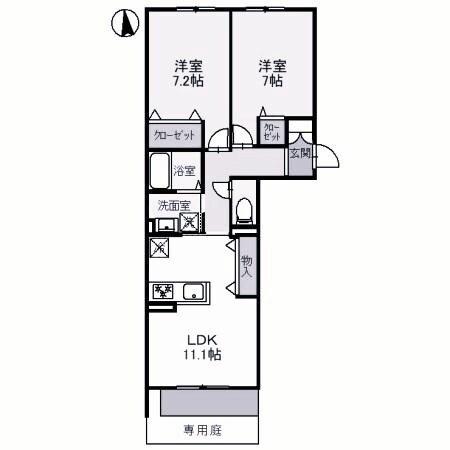 間取図(平面図)