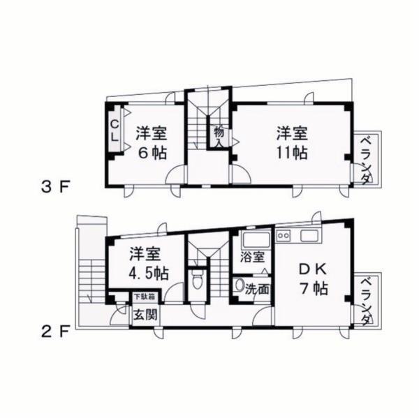 間取図(平面図)