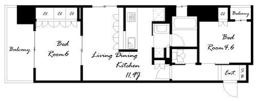 間取図(平面図)