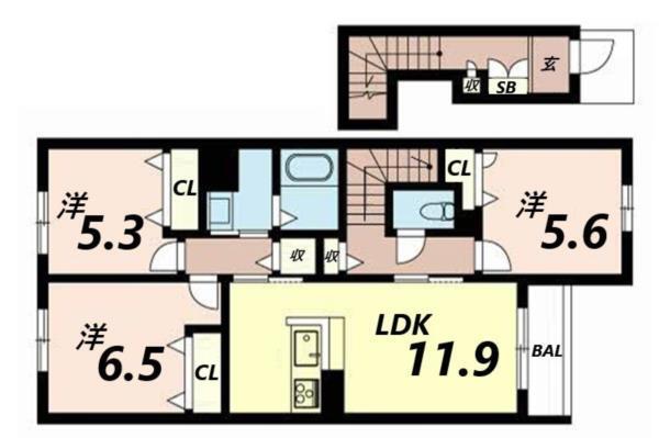 間取図(平面図)