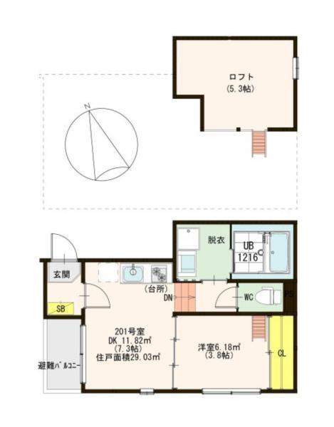 間取図(平面図)