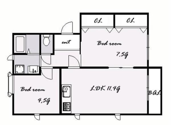 間取図(平面図)