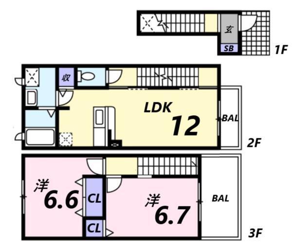 間取図(平面図)
