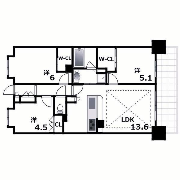 間取図(平面図)