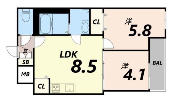 間取図(平面図)