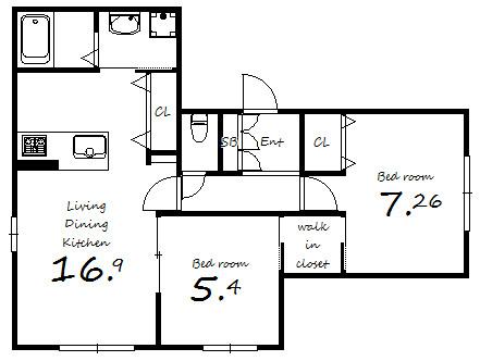 間取図(平面図)