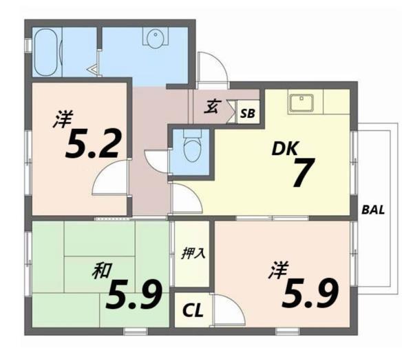 間取図(平面図)