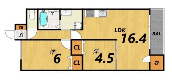 間取図(平面図)