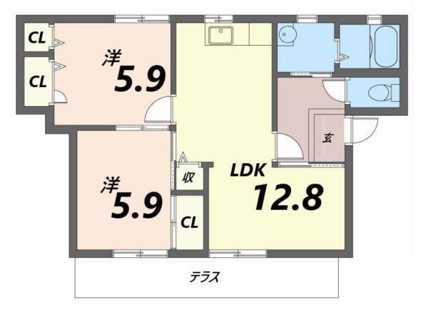 間取図(平面図)