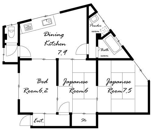間取図(平面図)
