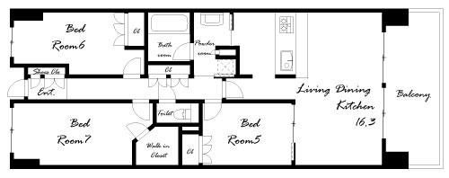 間取図(平面図)