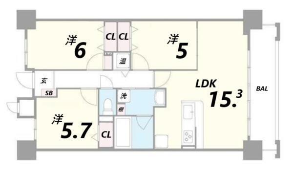 間取図(平面図)