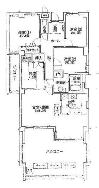 間取図(平面図)