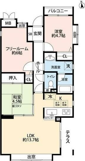 間取図(平面図)
