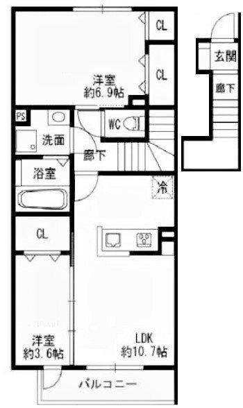 間取図(平面図)