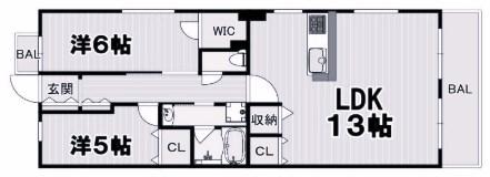 間取図(平面図)