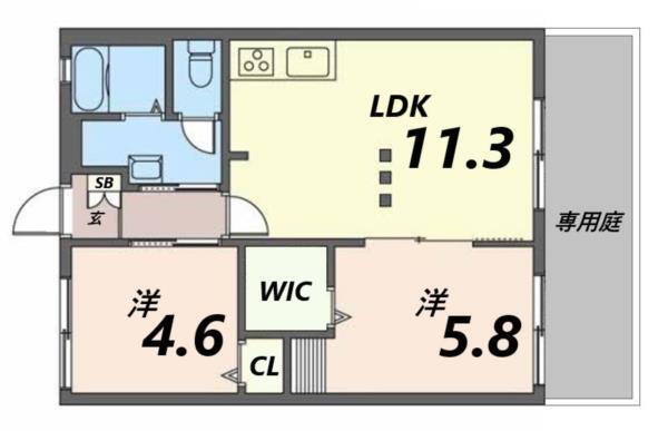 間取図(平面図)