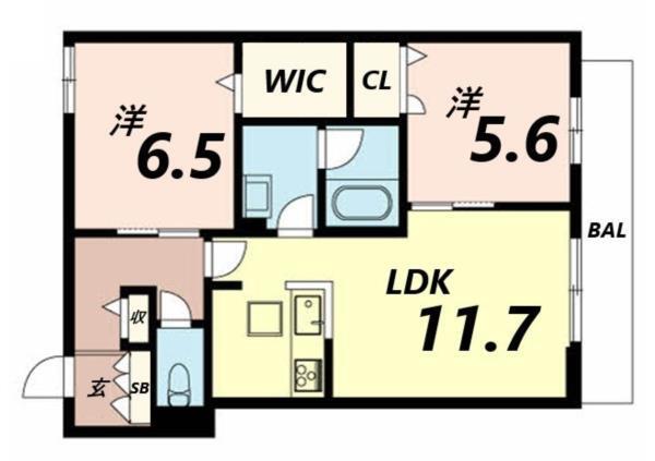 間取図(平面図)