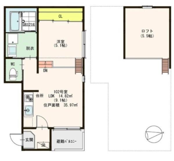 間取図(平面図)