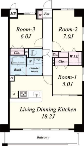 間取図(平面図)