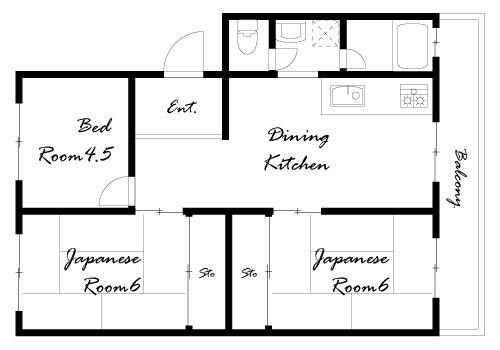 間取図(平面図)