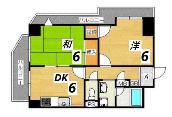 間取図(平面図)