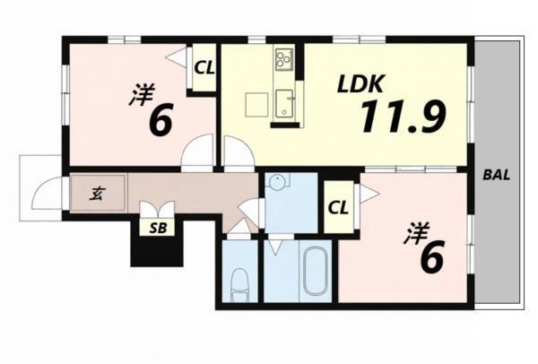 間取図(平面図)