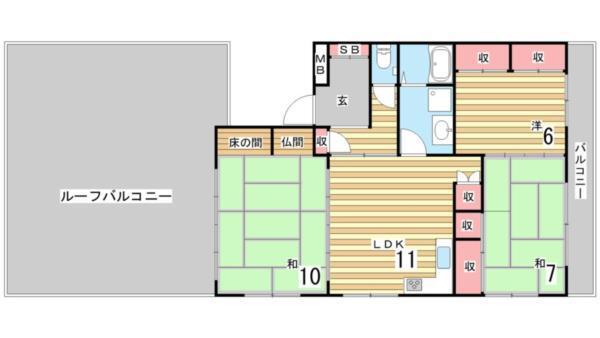 間取図(平面図)