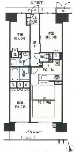 間取図(平面図)