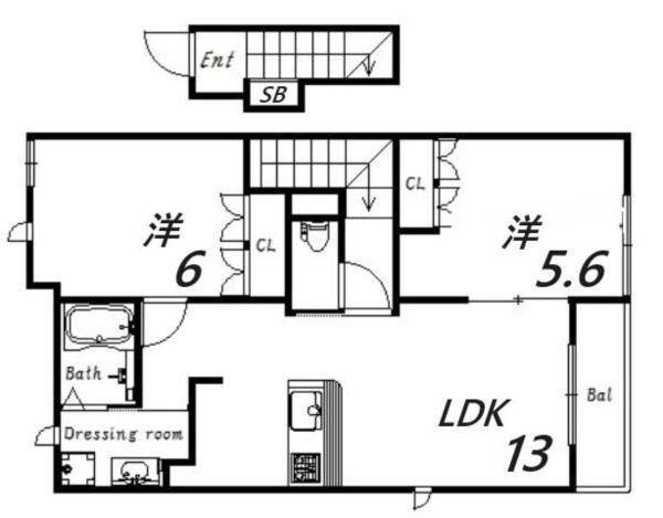 間取図(平面図)