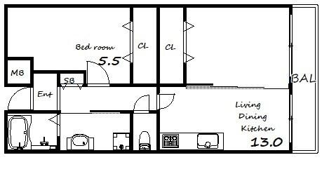 間取図(平面図)