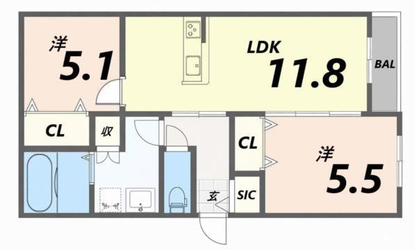 間取図(平面図)