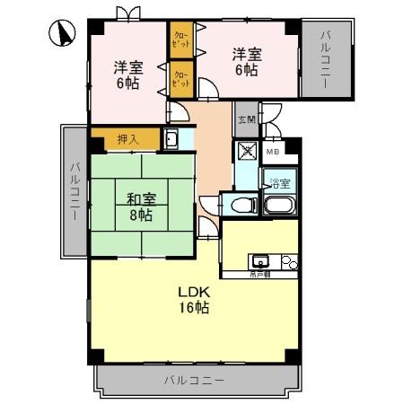間取図(平面図)