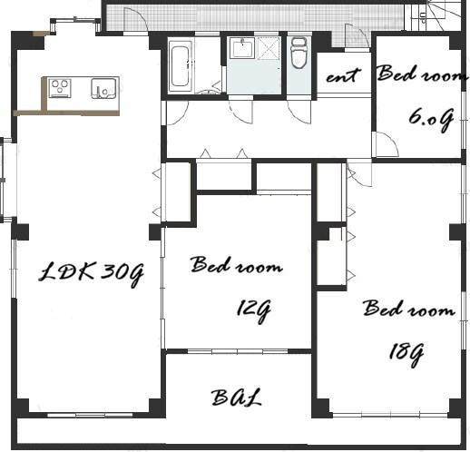 間取図(平面図)