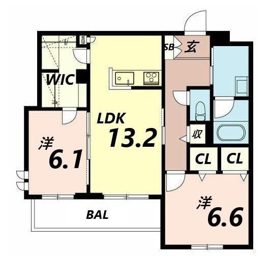 間取図(平面図)