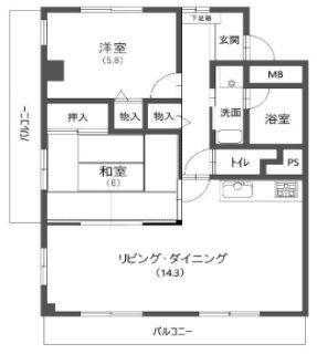間取図(平面図)