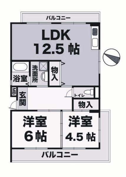 間取図(平面図)