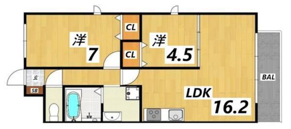 間取図(平面図)