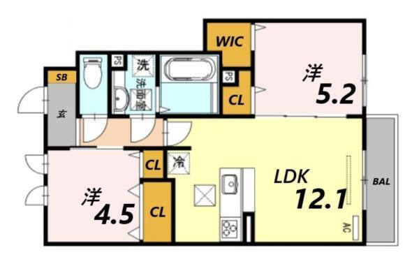 間取図(平面図)