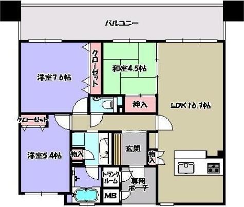 間取図(平面図)