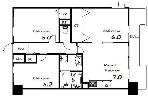 間取図(平面図)